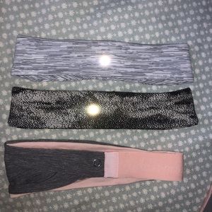 3 Lululemon Headbands